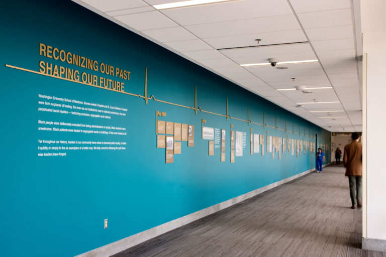 WashU Med Campus exhibit depicts historical experiences of Black employees, students, patients