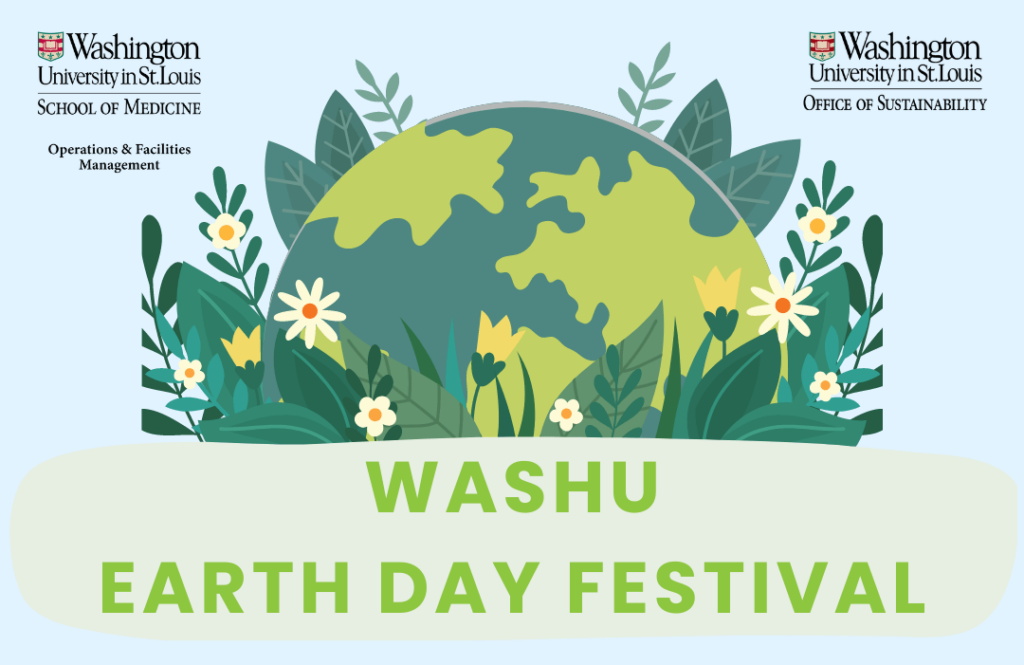 WashU Earth Day Festival 2024 graphic.
