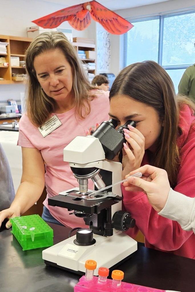 Through ASSET Program, students see science that’s alive and active