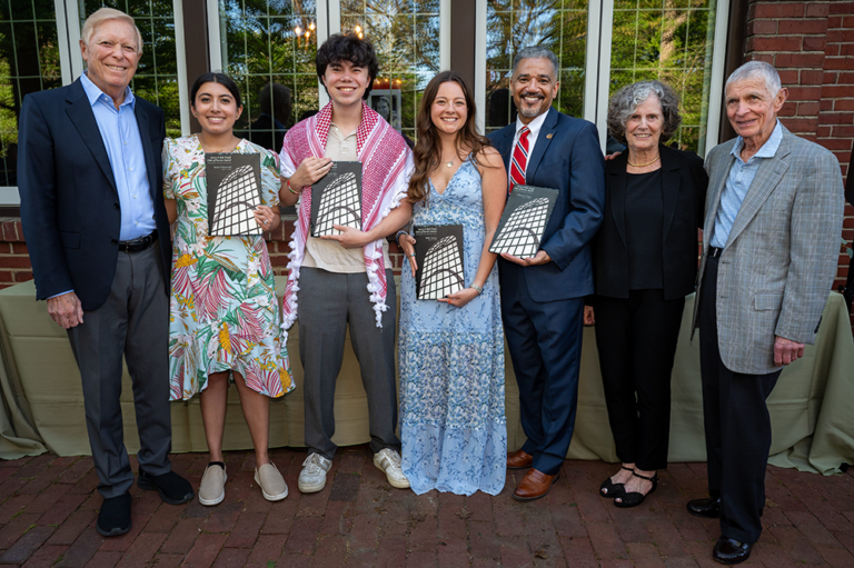 Five honored with Gerry and Bob Virgil Ethic of Service Awards at WashU